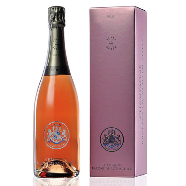 Champagne Ros&eacute; di Barons de Rothschild (Astucciato)