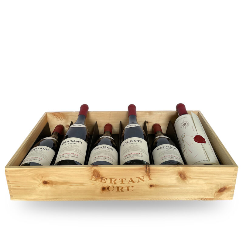 Cassa in Legno - 6 Valpolicella Classico Superiore Ognisanti - Bertani