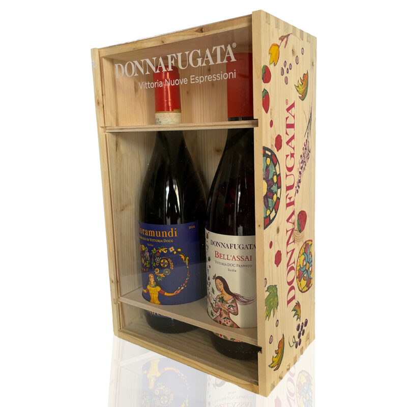 Cassa in Legno - Floramundi 2020, Bell'assai 2021 - Donnafugata