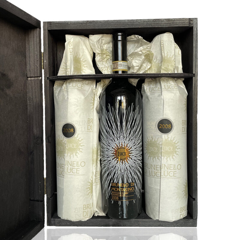 Cassa in Legno - Luce Brunello di Montalcino 2008 - Frescobaldi