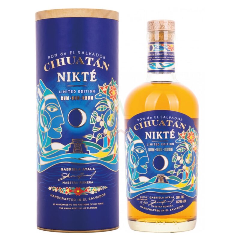 Cihuatan Nikte' Ron Limited Edition El Salvador Gabriela Ayala (Astucciato)
