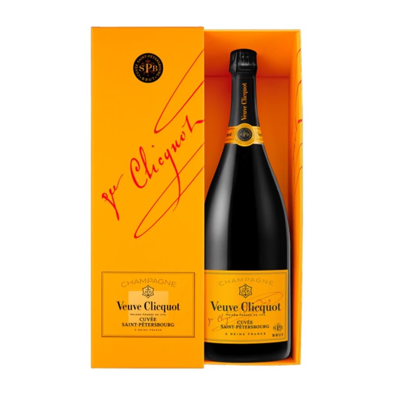 Champagne Brut Cuvée Saint-Pétersbourg di Veuve Clicquot (Magnum con Astuccio)