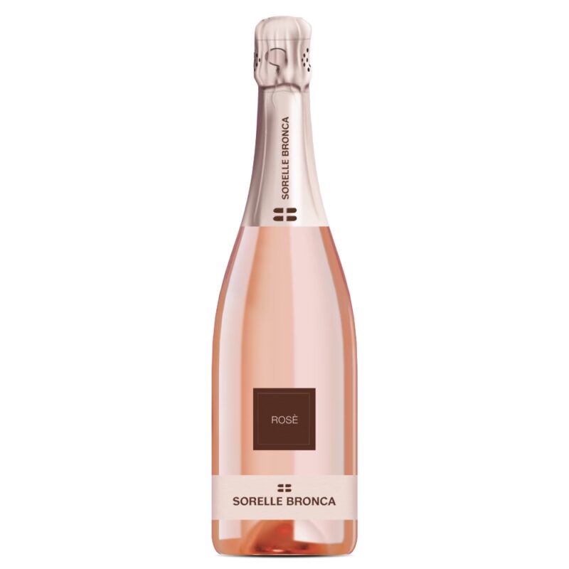 Prosecco di Valdobbiadene Superiore DOC Rosè Brut Millesimato 2023 di Sorelle Bronca