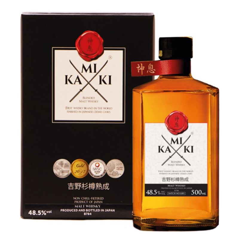 Kamiki Blended Malt Japanese Whisky (Astucciato)