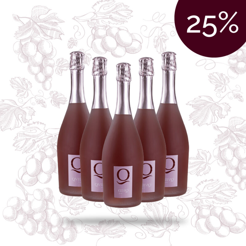 6 Bottiglie Spumante Rosato Brut Quid La Guardiense