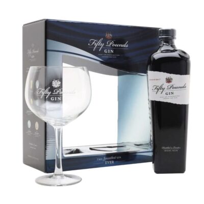 Gin Fifty Pounds 70cl + Balloon (Astucciato)