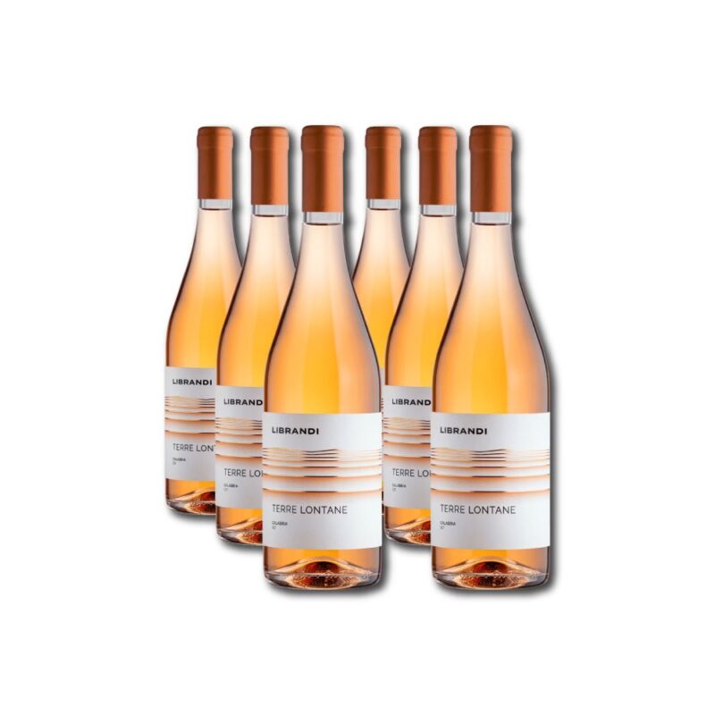 6 Bottiglie Terre Lontane di Librandi Val Di Neto Rosato IGT 2025