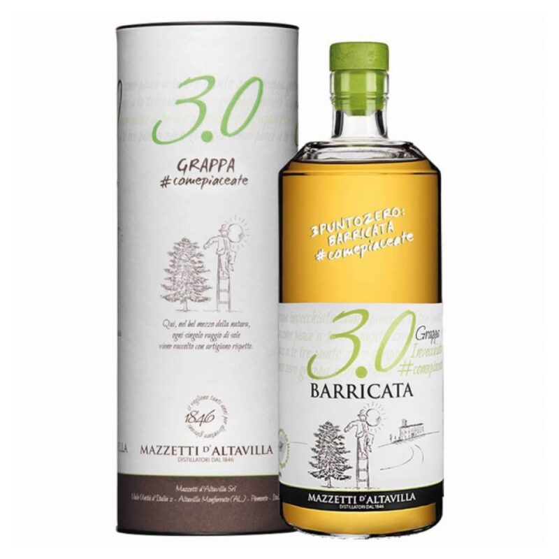 Grappa 3.0 Barricata Mazzetti d'Altavilla (Astucciata)