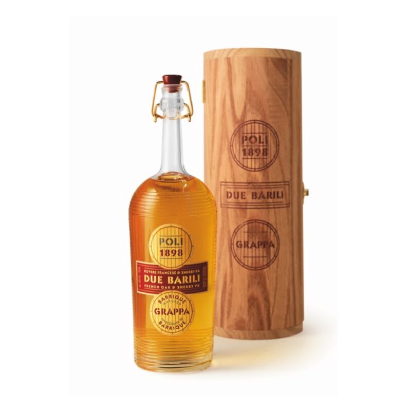 Grappa Due Barili Poli (Astuccio in Legno)