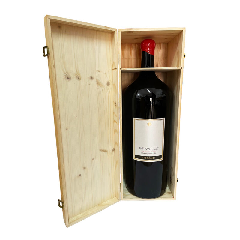 Gravello 2010 di Librandi Val di Neto Rosso IGT (12 Litri Cassa in Legno)