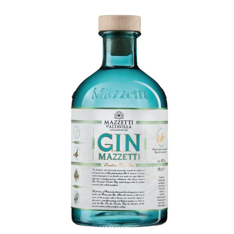 London Dry Gin Mazzetti d'Altavilla 70cl (Astucciato)