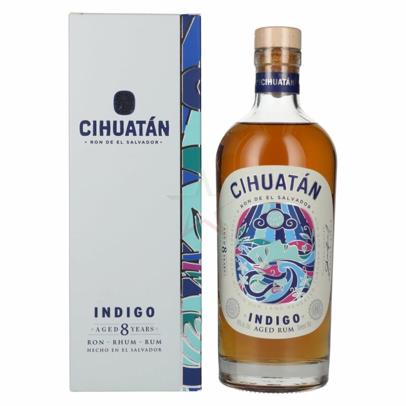 Cihuatan Rum Indigo 8 Years Old (Astucciato)