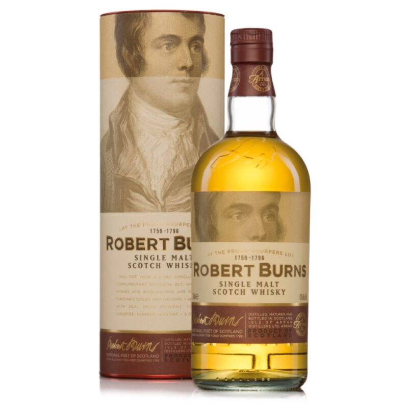 Arran Whisky Single Malt Robert Burns (Astucciato)