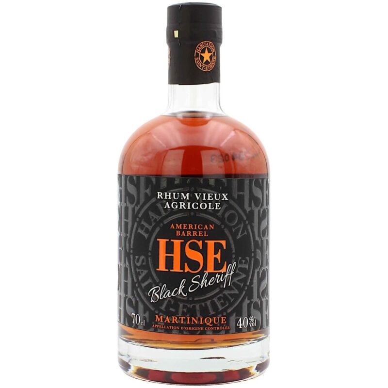 Rhum HSE Black Sheriff American Barrel Martinica