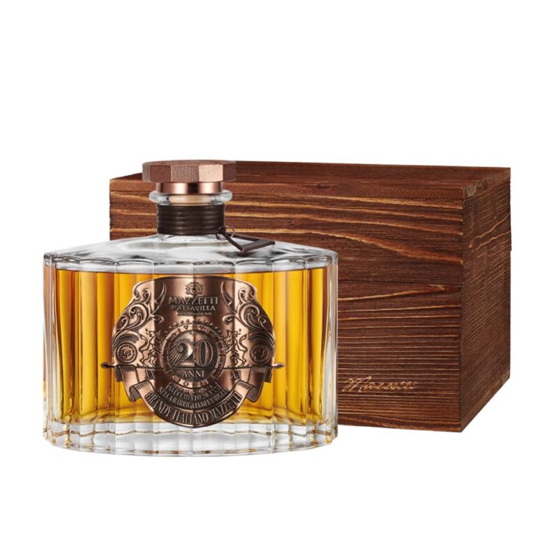 Brandy 20 Anni Mazzetti d'Altavilla 70cl (Casetta in Legno)