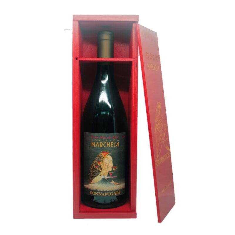 Confezione Luxury Contrada Marchesa 2018 Etna Rosso DOC Donnafugata (Cassa in Legno)