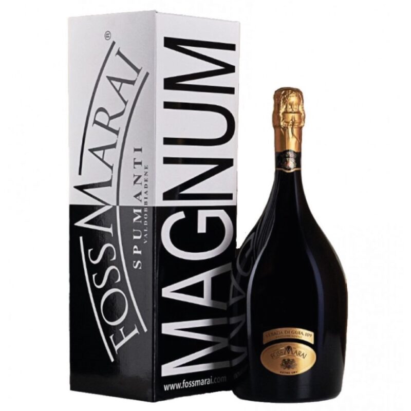 Valdobbiadene Prosecco Superiore Extra Dry DOCG Strada di Guia 109 Foss Marai (Magnum Astucciato)