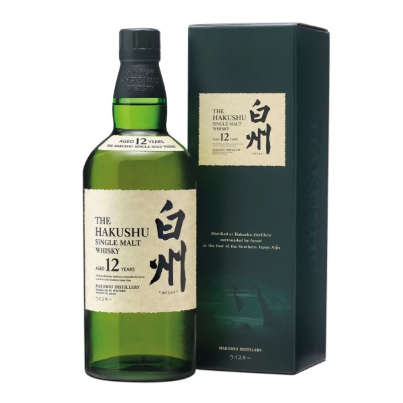 Hakushu 12 Years Old Suntory Japanese Single Malt Whisky (Astucciato)