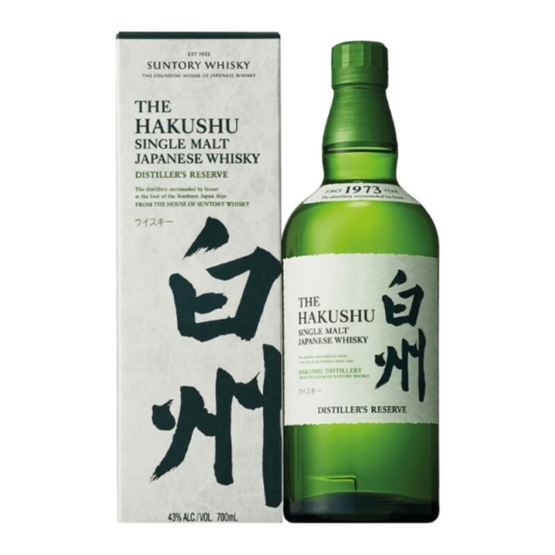 Hakushu Distiller's Reserve Suntory Japanese Single Malt Whisky (Astucciato)