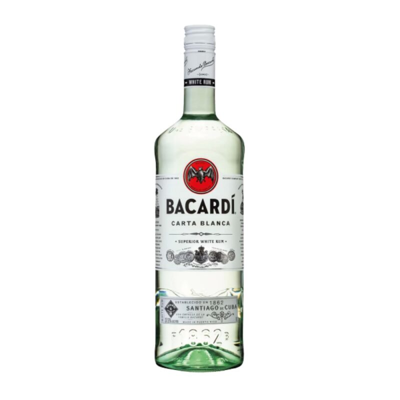 Rum Bacardi Carta Blanca 1L