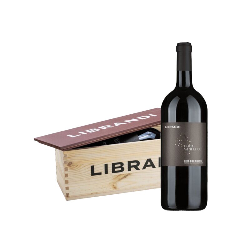 Duca San Felice di Librandi Cir&ograve; Rosso Superiore Riserva DOC 2021 (Magnum Cassetta in Legno))