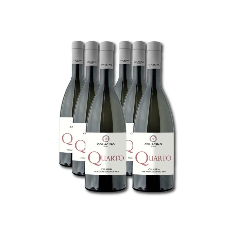 6 Bottiglie Quarto 2021 Calabria Bianco IGT Colacino
