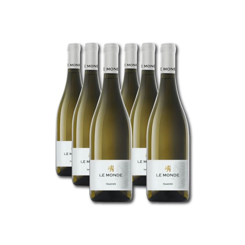 6 Bottiglie Traminer 2022 Friuli Grave DOC Le Monde