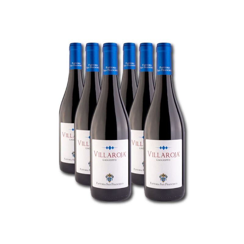 6 Bottiglie Villa Roja 2021 Calabria Rosso IGT Fattoria San Francesco