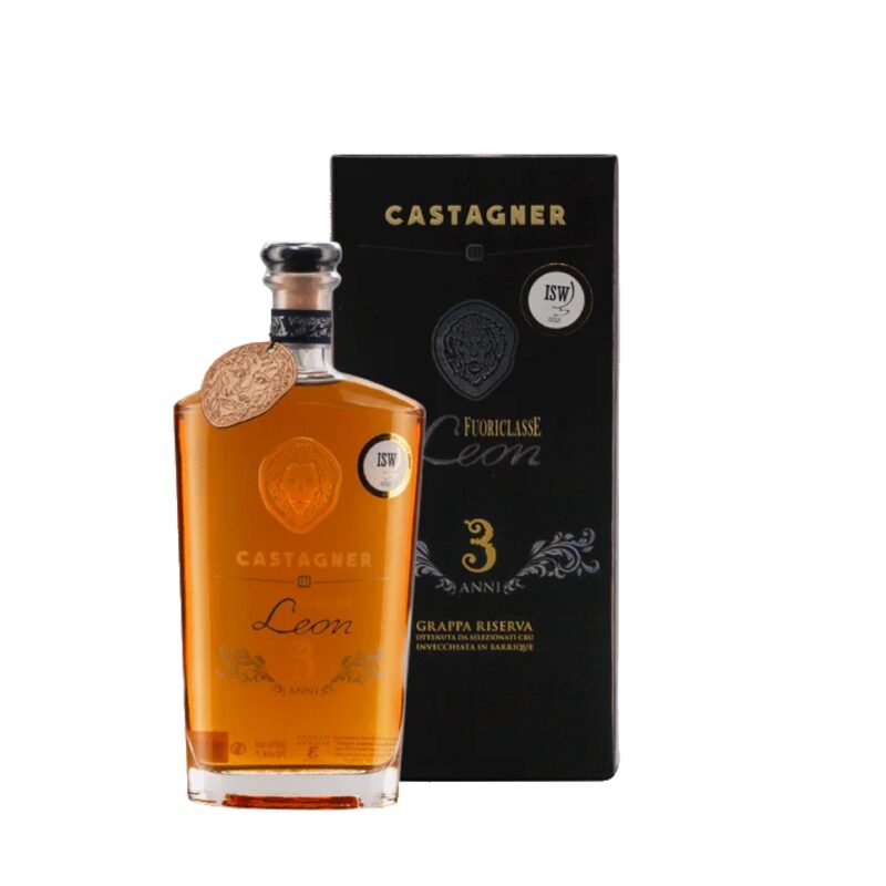 Grappa Riserva Fuoriclasse Leon 3 Anni Castagner