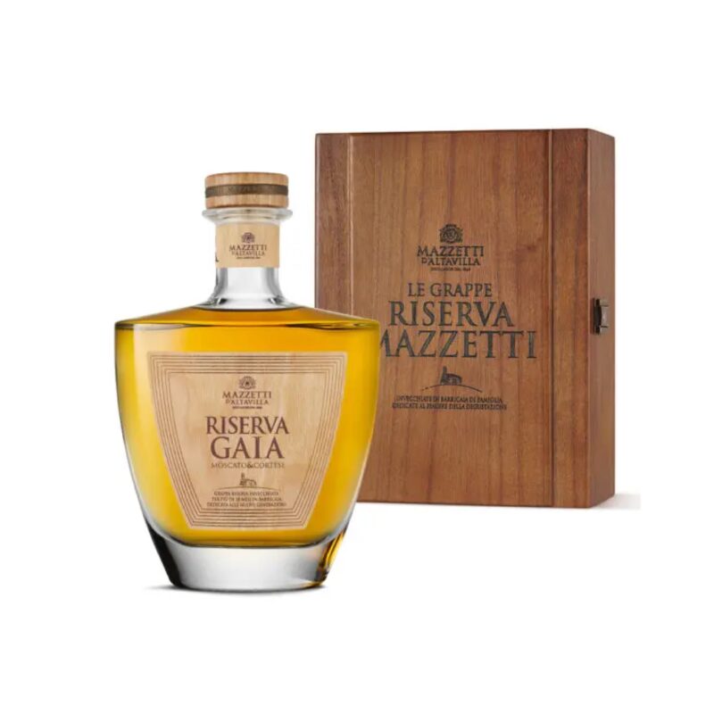 Grappa Riserva Gaia Mazzetti d'Altavilla (Cofanetto in Legno)