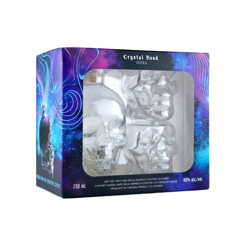 Vodka Crystal Head Gift Set