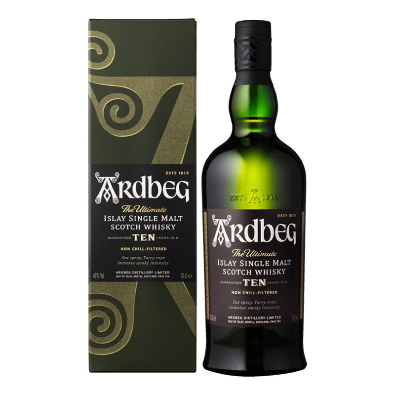 Whisky Single Malt Ardbeg 10 Years Old (Astucciato)