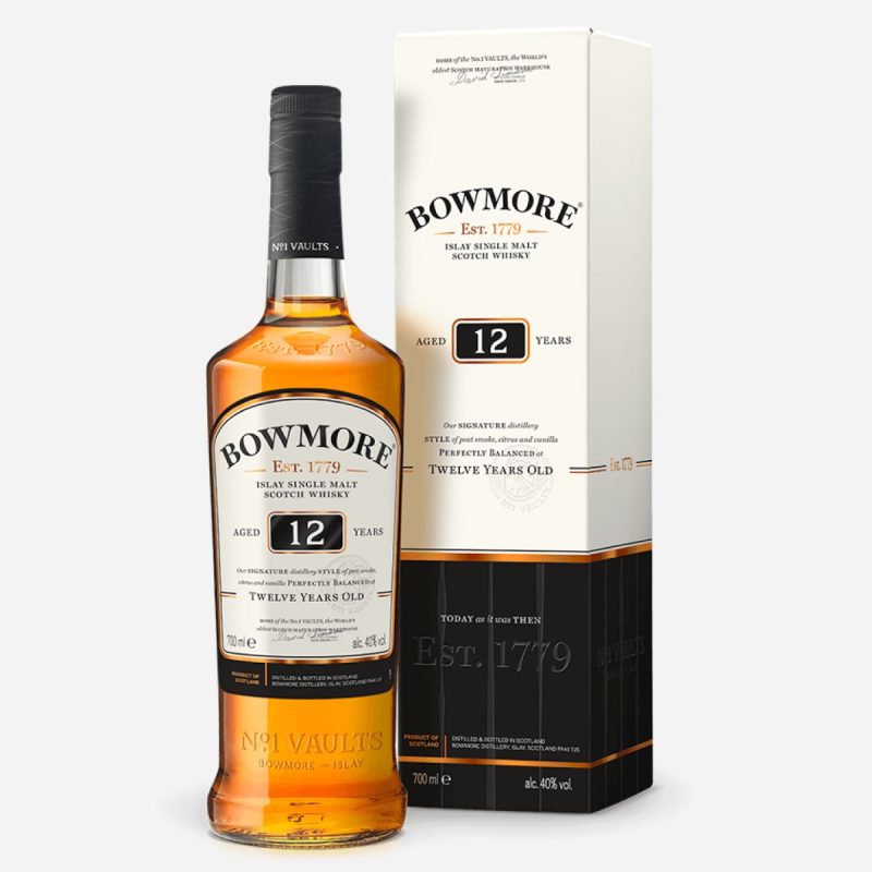 Whisky Single Malt Bowmore 12 Anni (Astucciato)