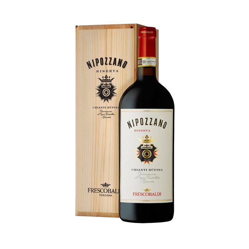 Chianti Rufina Riserva DOCG Nipozzano 2021 Frescobaldi (Magnum Cassetta In Legno)