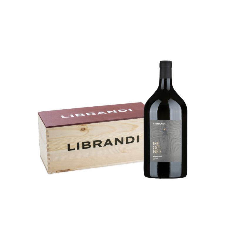 Megonio di Librandi Val di Neto Rosso IGT 2021 3L (J&eacute;roboam Cassetta in Legno)