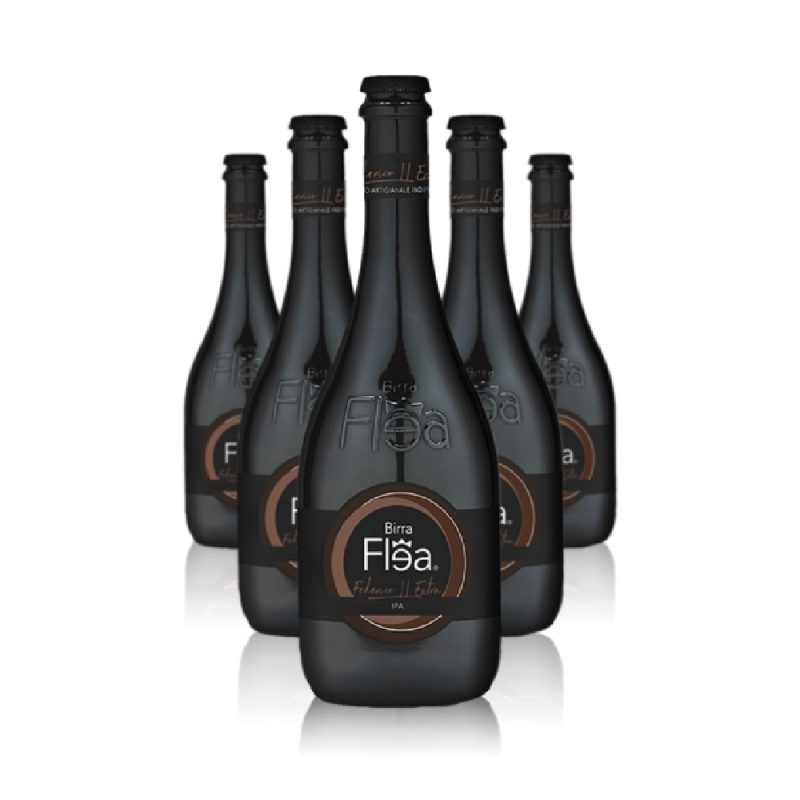 6 bottiglie Birra Flea Federico II Extra Ipa 75cl
