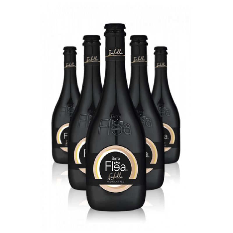 6 bottiglie Birra Flea Isabella Gluten Free 75cl
