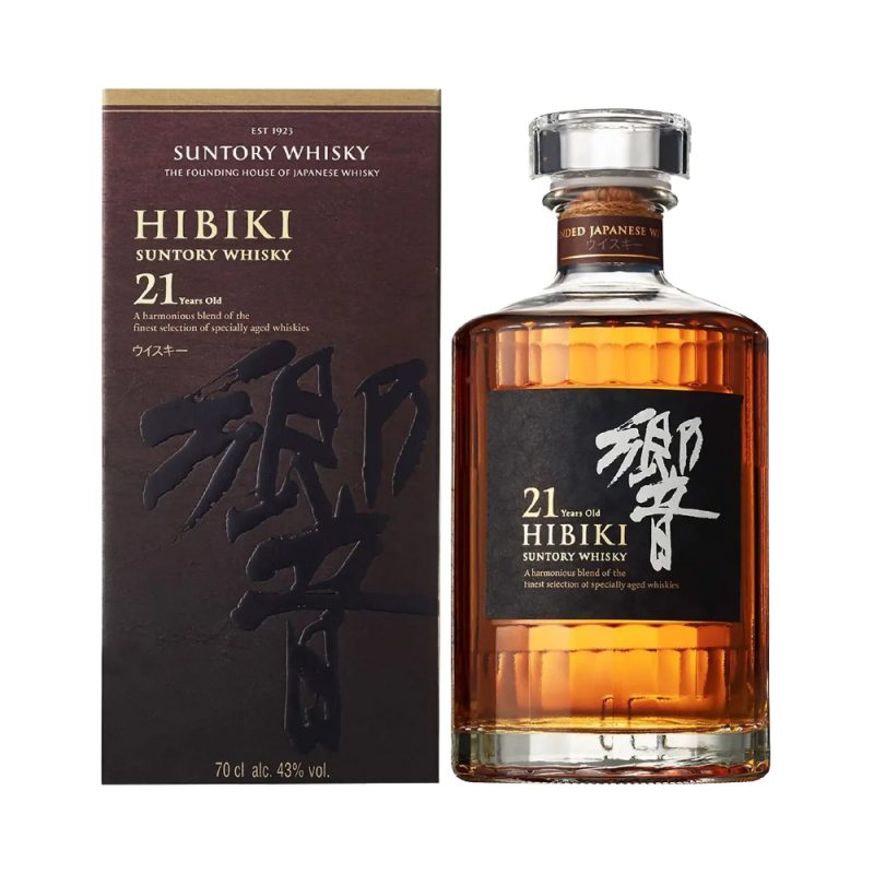 Hibiki 21 Years Old Suntory Japanese Blended Whisky (Astucciato)