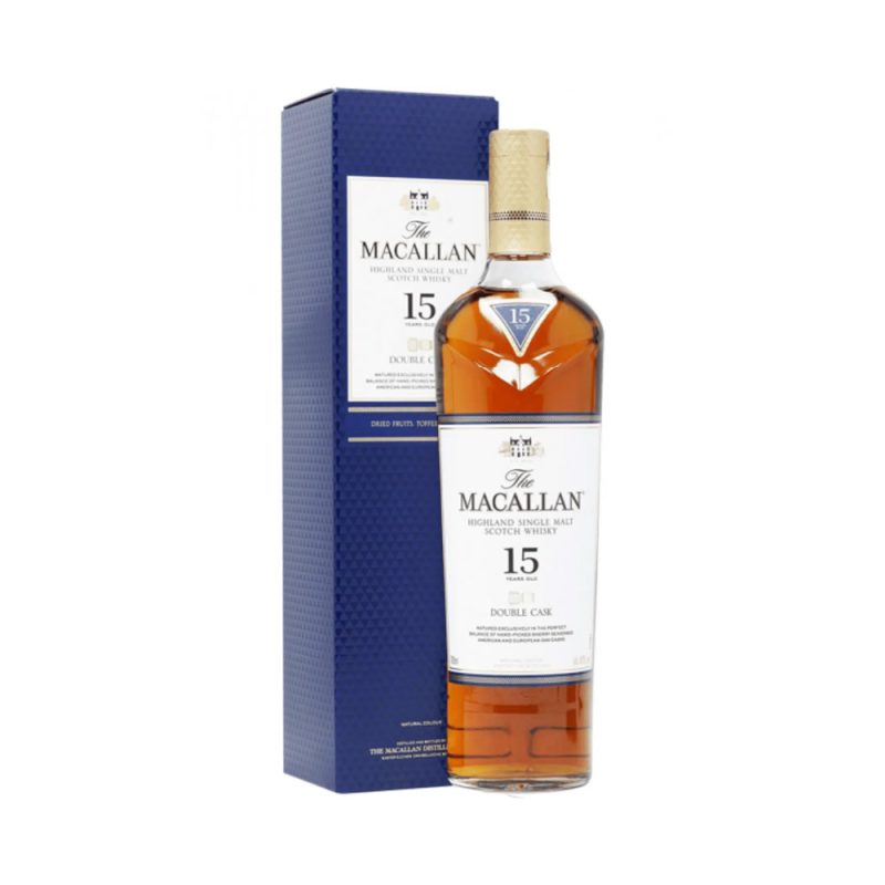 The Macallan 15 Years Old Double Cask 70cl (Astucciato)