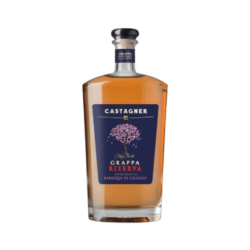 Grappa Riserva Invecchiata in Barriques di Ciliegio Castagner