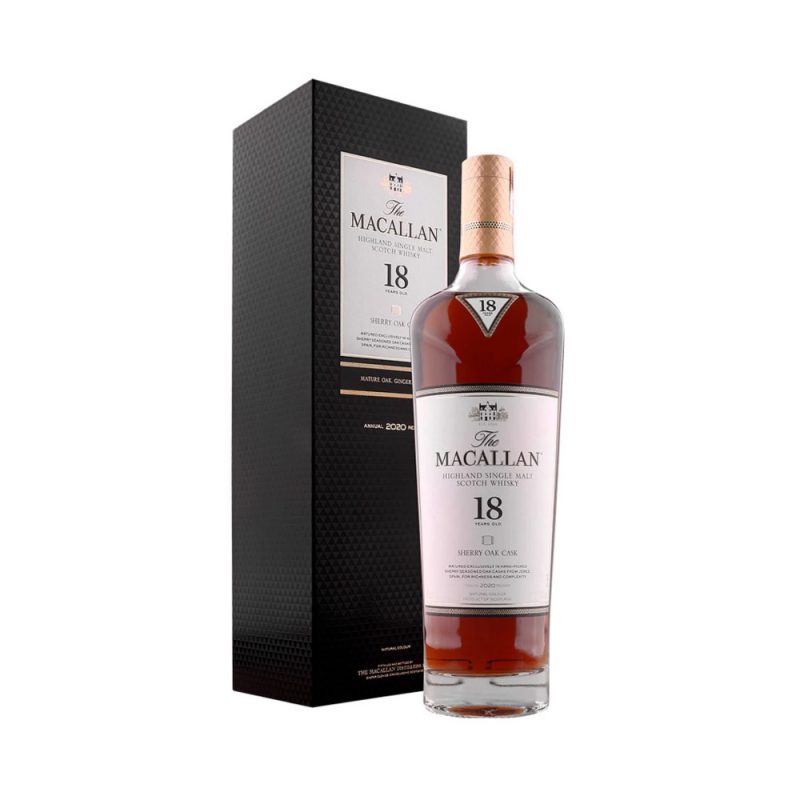 The Macallan 18 Years Old Sherry Oak 2024 70cl (Astucciato)