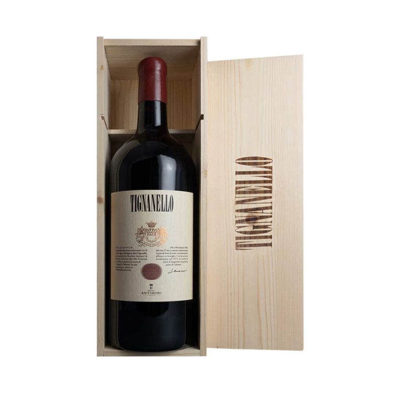 Tignanello 2022 Toscana Rosso IGT Marchesi Antinori 3L (J&eacute;roboam Cassetta in Legno)
