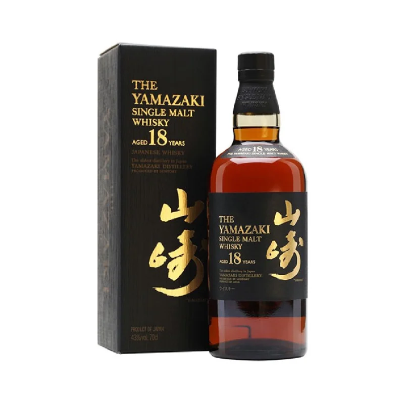 Yamazaki 18 Years Old di Suntory Japanese Single Malt Whisky (Astucciato)
